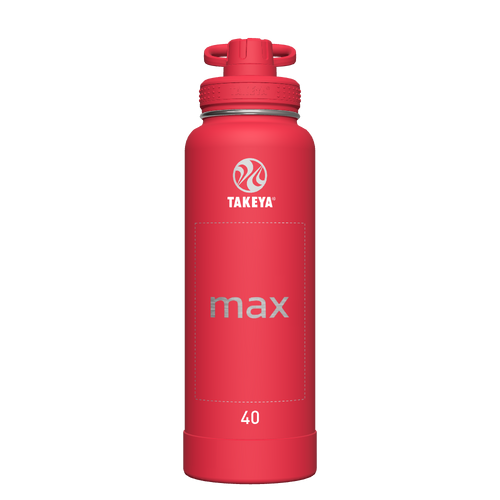 Actives Water Bottle With Spout Lid - customized