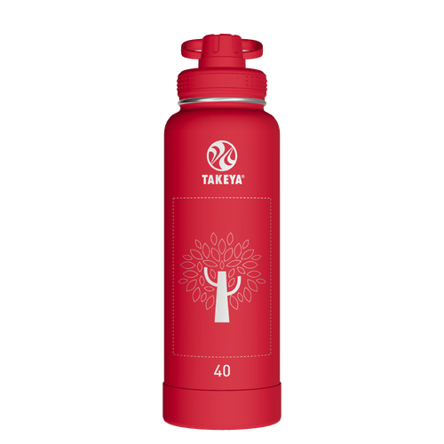 Actives Water Bottle With Spout Lid - customized