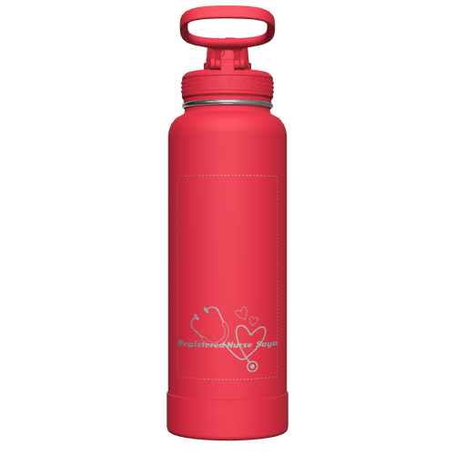 Actives Water Bottle With Spout Lid - customized