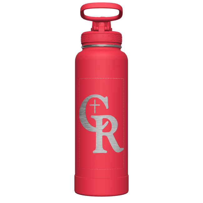 Actives Water Bottle With Spout Lid - customized