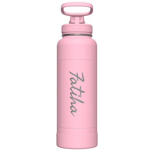 Actives Water Bottle With Spout Lid - customized
