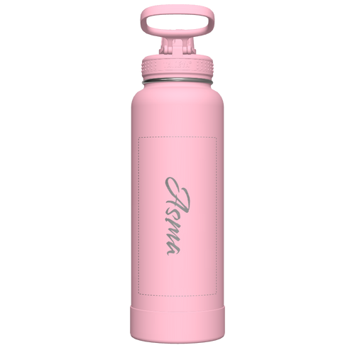 Actives Water Bottle With Spout Lid - customized