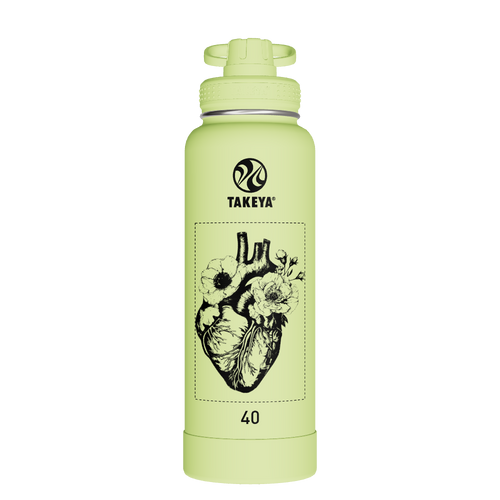 Actives Water Bottle With Spout Lid - customized