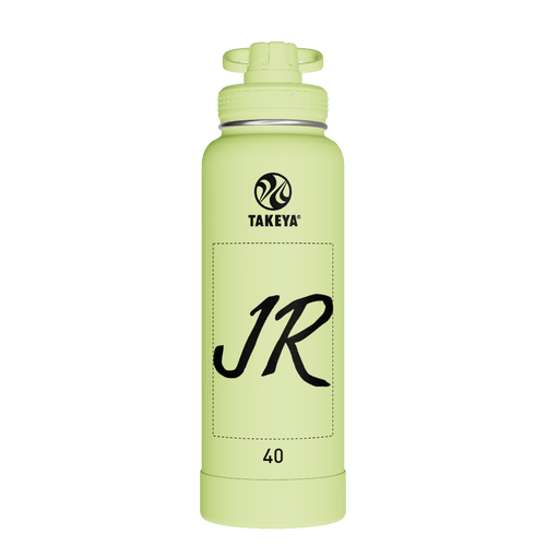 Actives Water Bottle With Spout Lid - customized