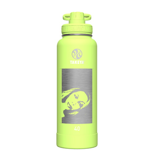 Actives Water Bottle With Spout Lid - customized