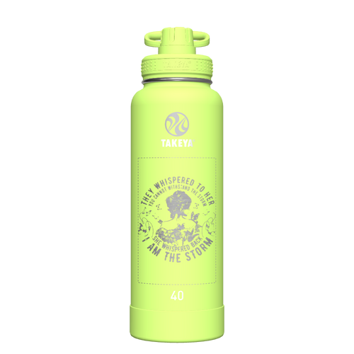 Actives Water Bottle With Spout Lid - customized