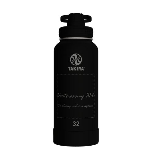 Actives Water Bottle With Spout Lid - customized