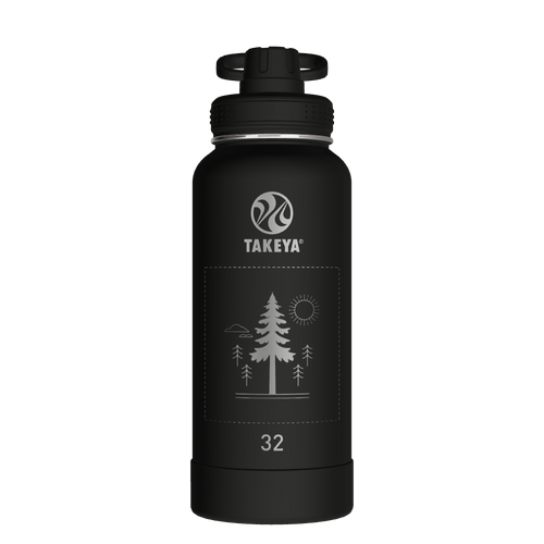 Actives Water Bottle With Spout Lid - customized