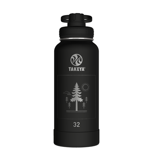 Actives Water Bottle With Spout Lid - customized