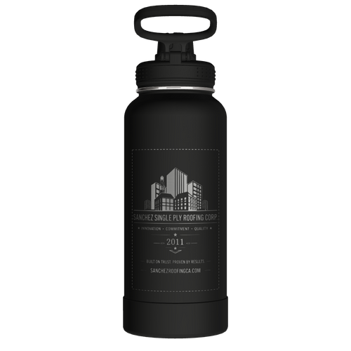 Actives Water Bottle With Spout Lid - customized