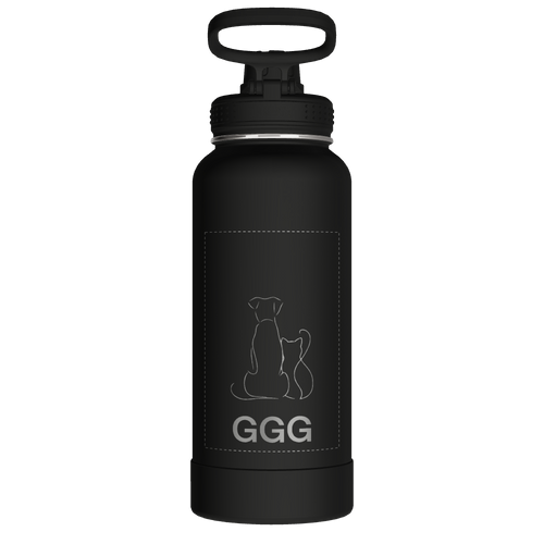 Actives Water Bottle With Spout Lid - customized