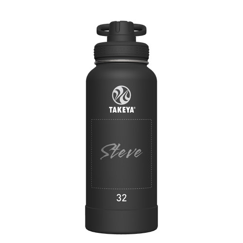 Actives Water Bottle With Spout Lid - customized