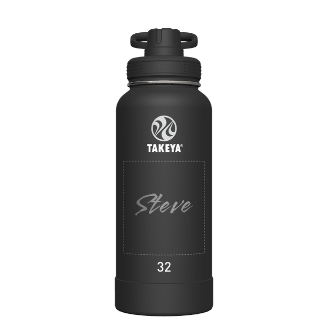 Actives Water Bottle With Spout Lid - customized