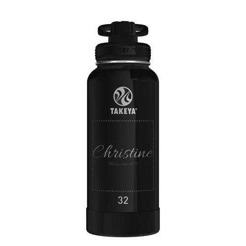 Actives Water Bottle With Spout Lid - customized