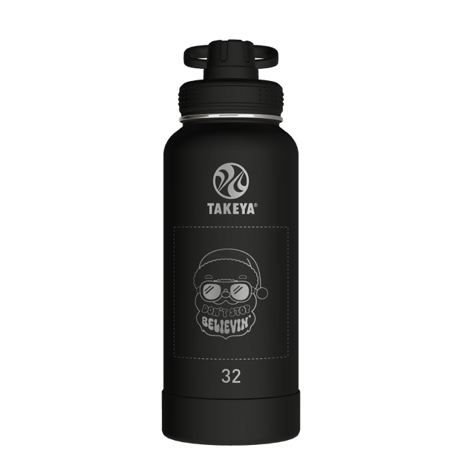 Actives Water Bottle With Spout Lid - customized