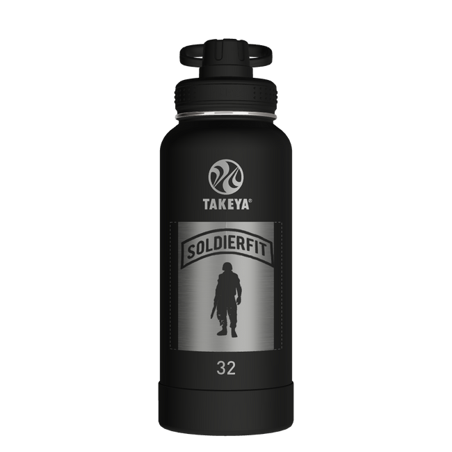 Actives Water Bottle With Spout Lid - customized