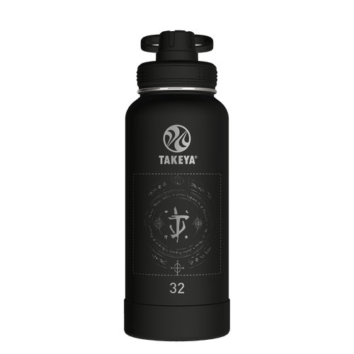 Actives Water Bottle With Spout Lid - customized