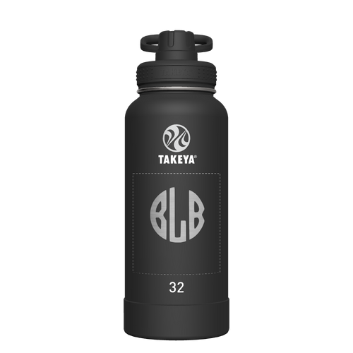 Actives Water Bottle With Spout Lid - customized