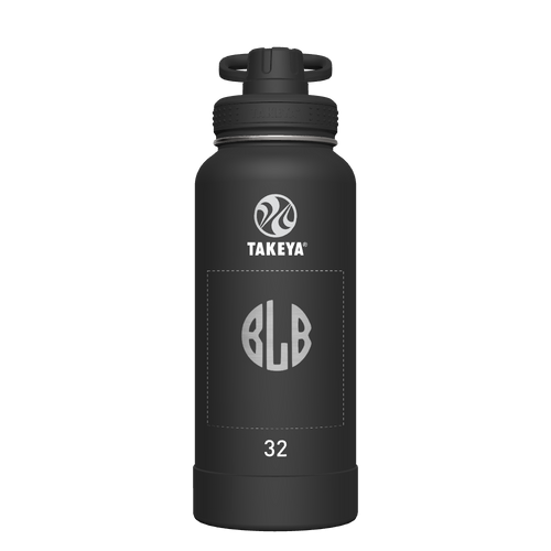 Actives Water Bottle With Spout Lid - customized