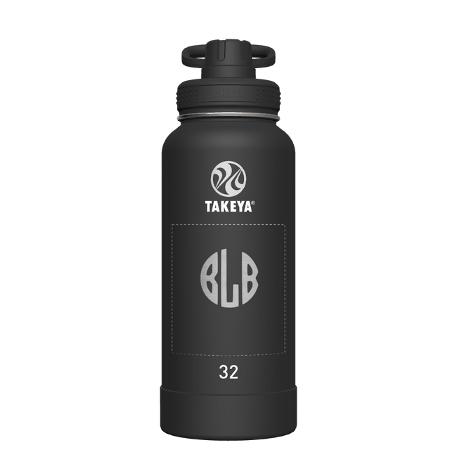 Actives Water Bottle With Spout Lid - customized