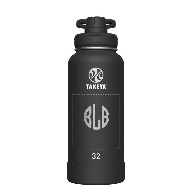 Actives Water Bottle With Spout Lid - customized