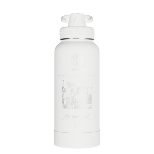 Actives Water Bottle With Spout Lid - customized