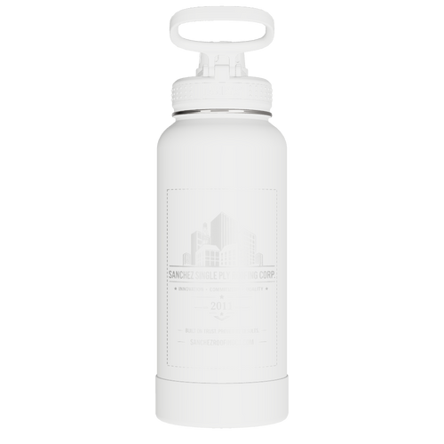 Actives Water Bottle With Spout Lid - customized