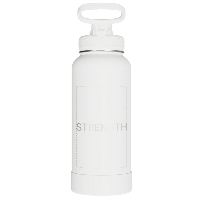 Actives Water Bottle With Spout Lid - customized