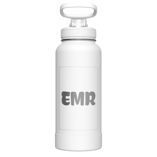 Actives Water Bottle With Spout Lid - customized