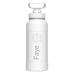 Actives Water Bottle With Spout Lid - customized