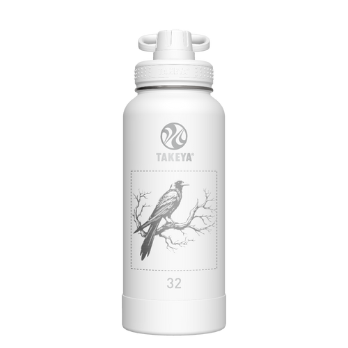 Actives Water Bottle With Spout Lid - customized