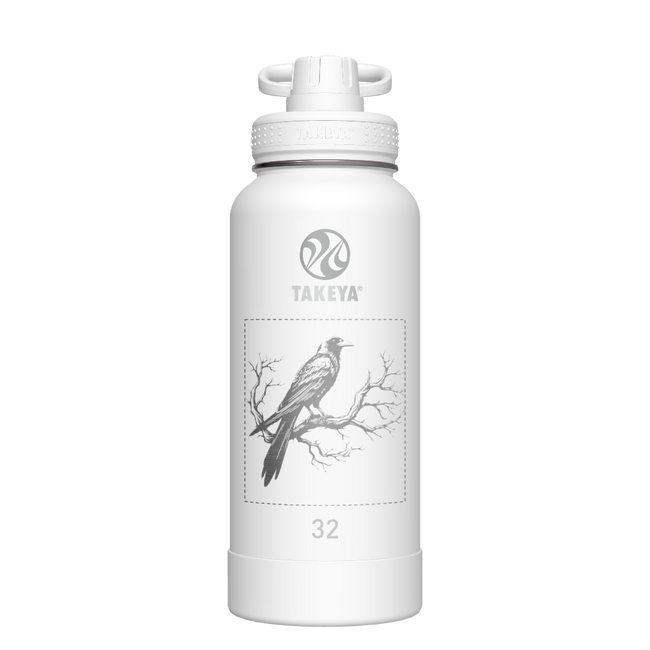 Actives Water Bottle With Spout Lid - customized