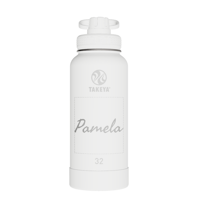 Actives Water Bottle With Spout Lid - customized