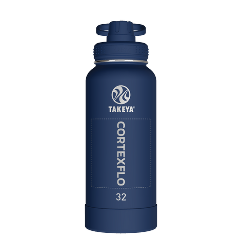 Actives Water Bottle With Spout Lid - customized