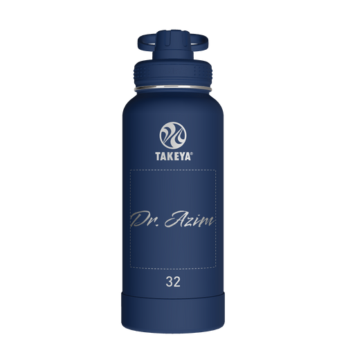Actives Water Bottle With Spout Lid - customized