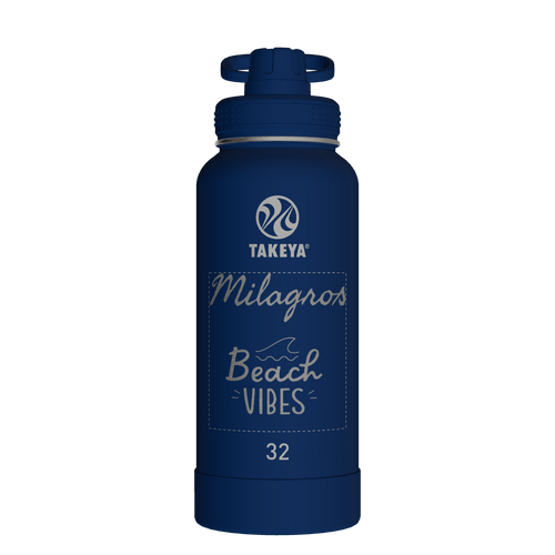 Actives Water Bottle With Spout Lid - customized