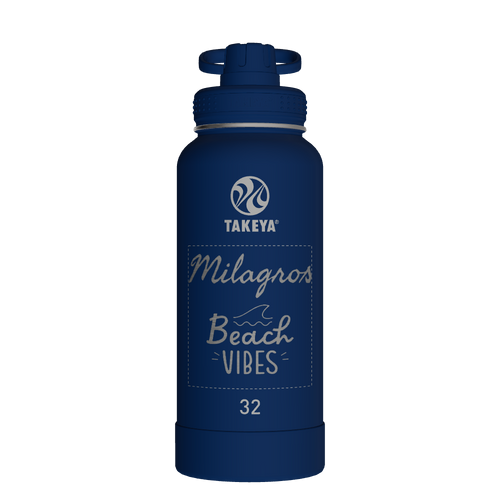 Actives Water Bottle With Spout Lid - customized