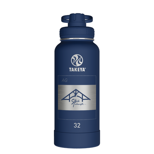 Actives Water Bottle With Spout Lid - customized