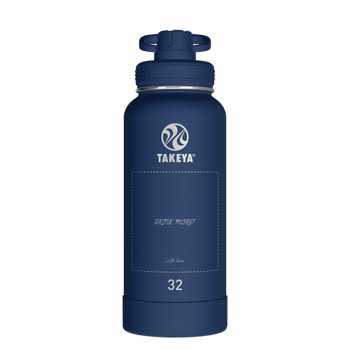 Actives Water Bottle With Spout Lid - customized