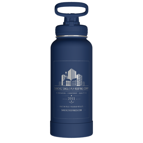 Actives Water Bottle With Spout Lid - customized