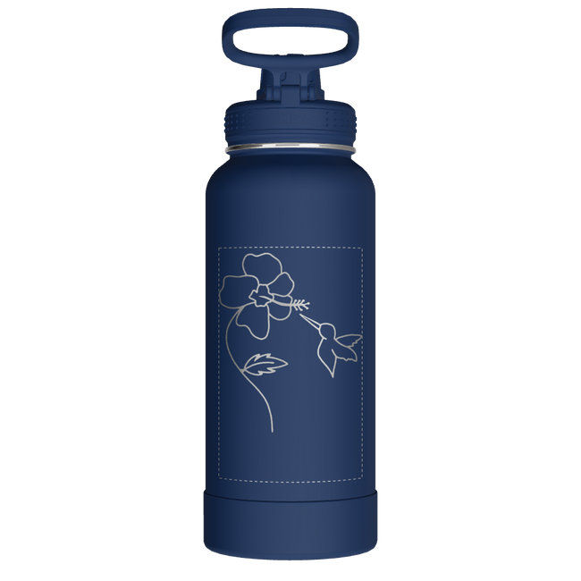 Actives Water Bottle With Spout Lid - customized