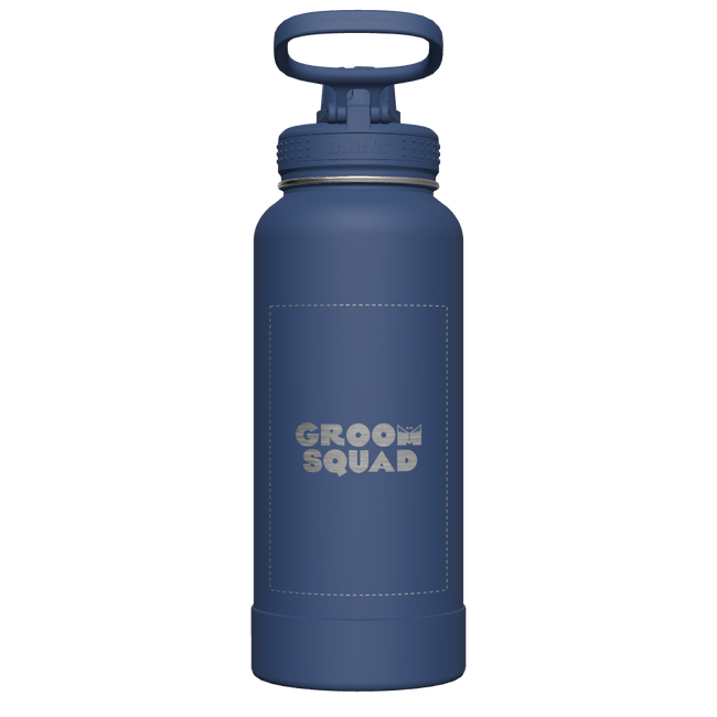 Actives Water Bottle With Spout Lid - customized