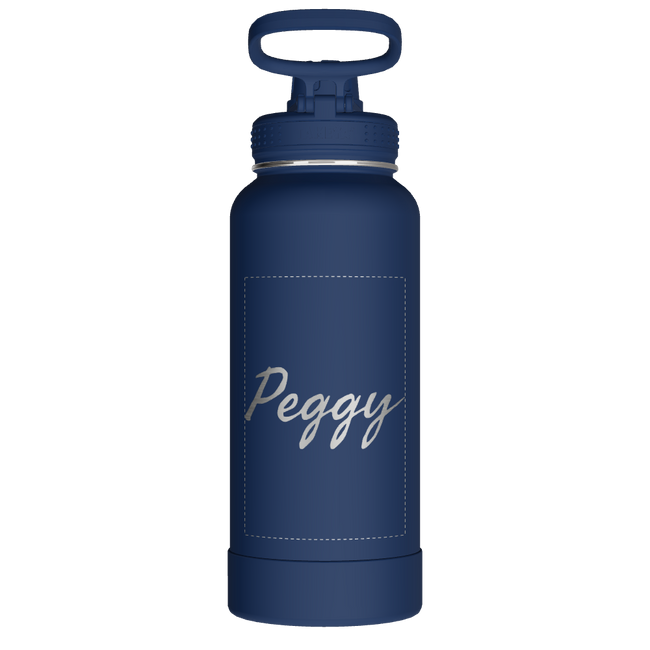 Actives Water Bottle With Spout Lid - customized