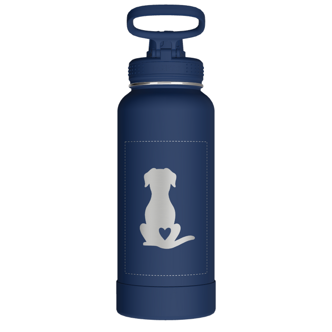 Actives Water Bottle With Spout Lid - customized