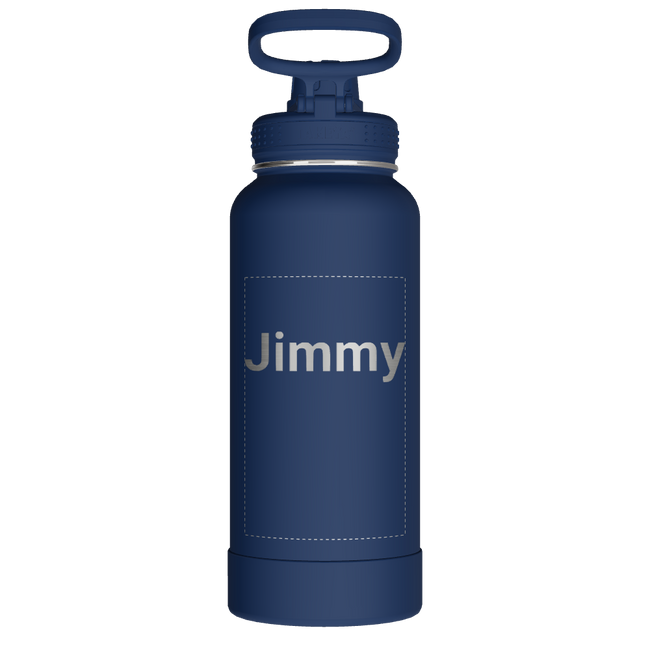 Actives Water Bottle With Spout Lid - customized