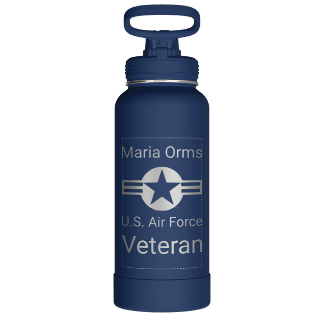 Actives Water Bottle With Spout Lid - customized
