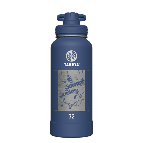 Actives Water Bottle With Spout Lid - customized