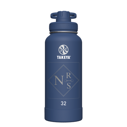 Actives Water Bottle With Spout Lid - customized