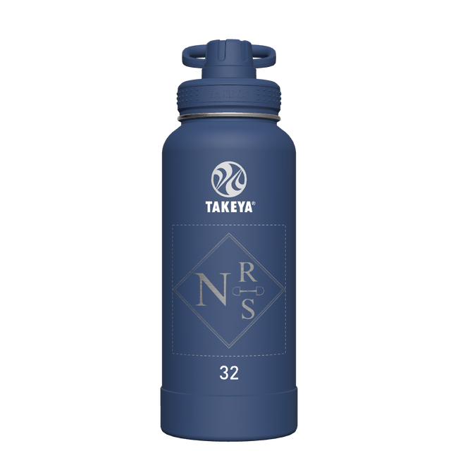 Actives Water Bottle With Spout Lid - customized
