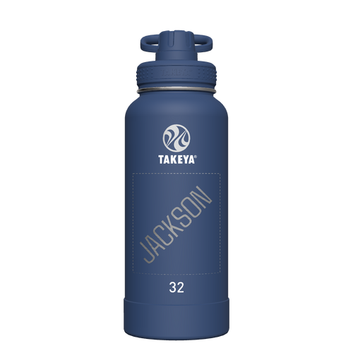 Actives Water Bottle With Spout Lid - customized